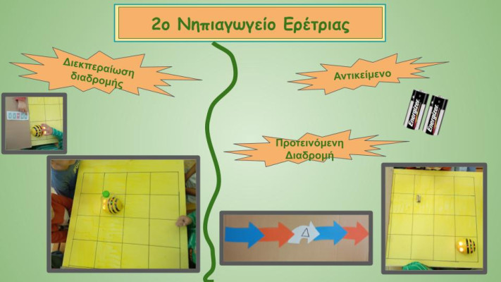 Το beebot καθαρίζει το νερό